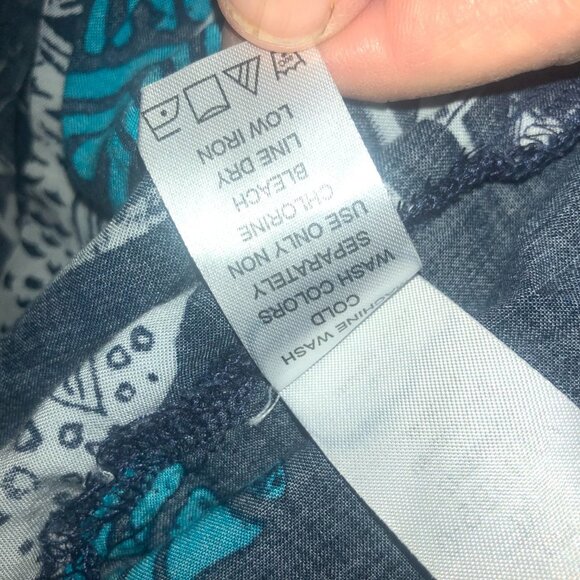 King Size Dark Blue & White with Fish Logo Men's Shirt 5XL - Picture 9 of 9